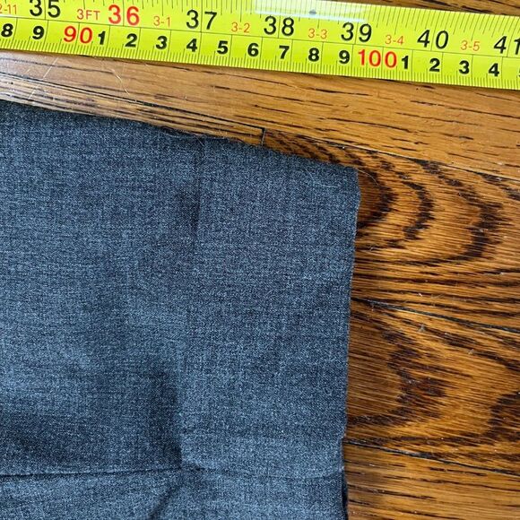 JIL SANDER Gray Soft Wool Work Pants Trousers  Women's Size EU 38 US 26 - Picture 8 of 9